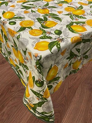Скатерть "Лимоны" 150х150 см