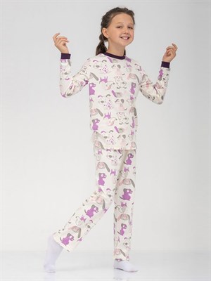 Пижама детская из хлопка Собачки - фото 10445