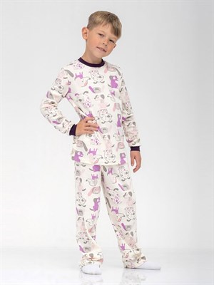 Пижама детская из хлопка Собачки - фото 10448