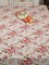 Скатерть из льна "Розовые розочки" - 150/150 - фото 10141